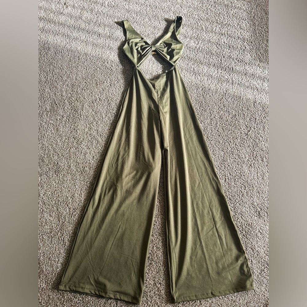 COPY - Hot Miami Styles Olive Green Sexy Romper